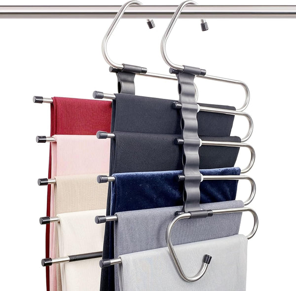 5-in-1 Stainless Steel Hangers