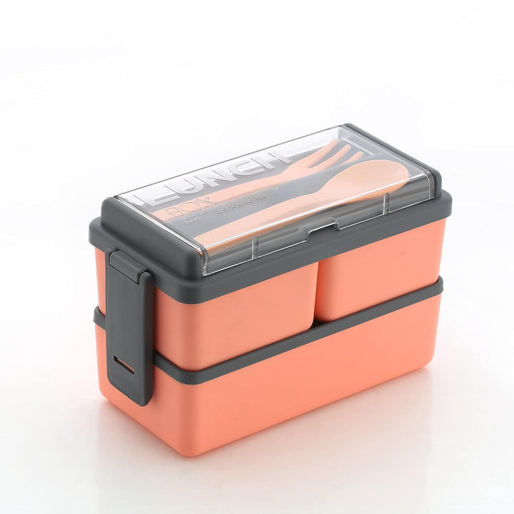 3-Compartment Lunch Box 1400ml: Microwave Safe Plastic, for Office & Kids