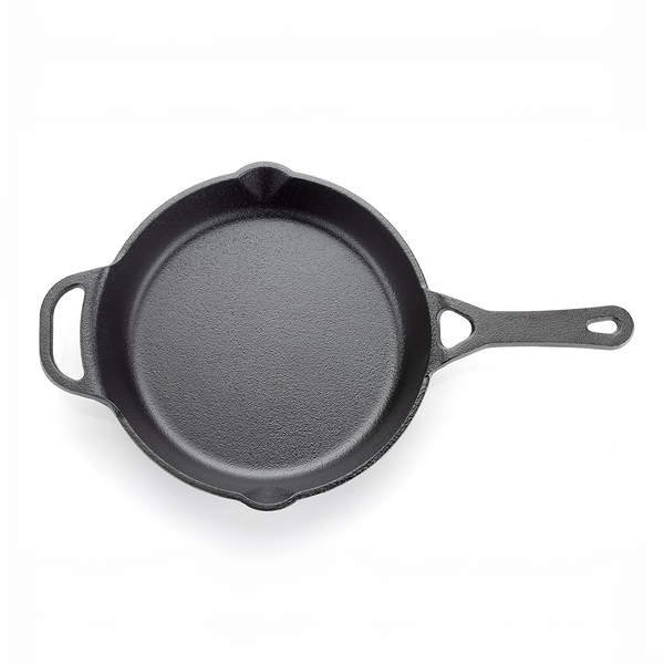 Cast Iron Skillet:Super Smooth Induction Friendly, Nonstick Pre-Seasoned - 10.25 Inch